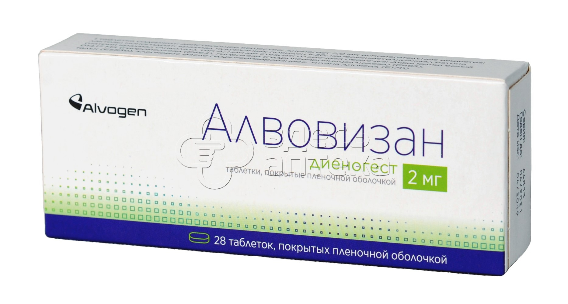 Алвовизан табл. п.п.о. 2мг N28 купить в г. Ефремов, цена от 2277.00 руб. 10  аптек в г. Ефремов - ЗдесьАптека.ру