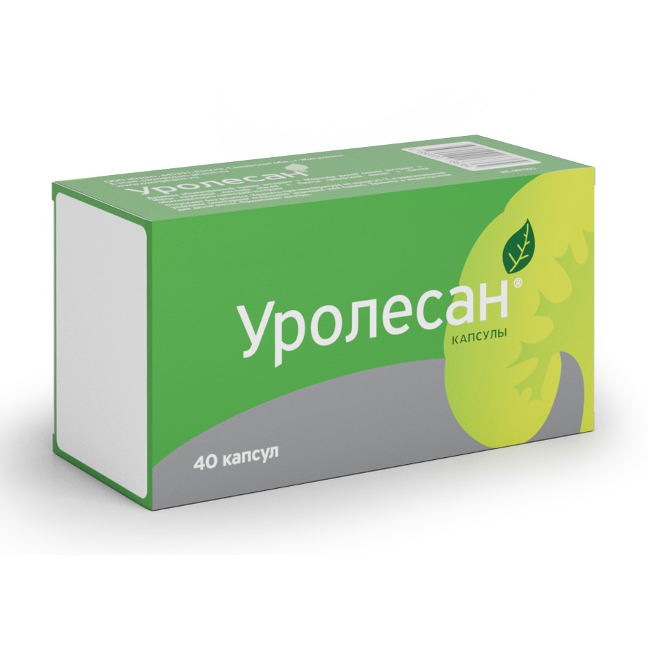 Уролесан капс N40 купить в г. Новомосковск, цена от 463.00 руб. 16 аптек в  г. Новомосковск - ЗдесьАптека.ру