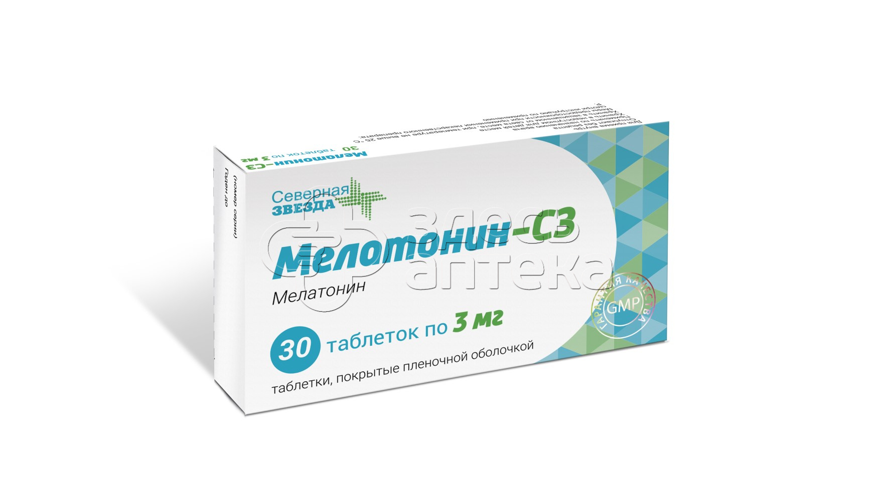 Мелатонин-СЗ, 30 таблеток покрытых пленочной оболочкой 3 мг купить в г.  Новороссийск, цена от 354.00 руб. 26 аптек в г. Новороссийск -  ЗдесьАптека.ру