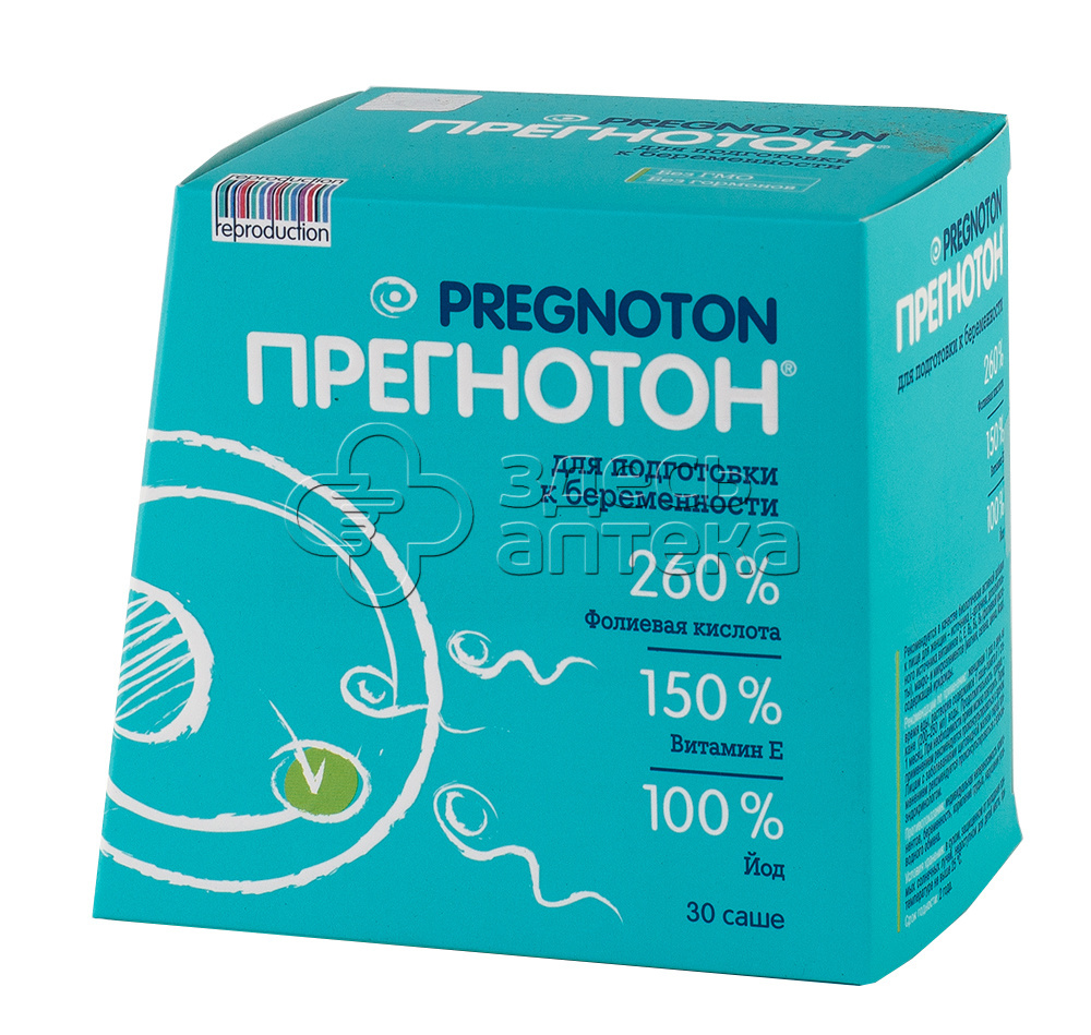 Прегнотон пор саше 5,0 N30 купить в г. Москва, цена от 727.00 руб. 57 аптек  в г. Москва - ЗдесьАптека.ру