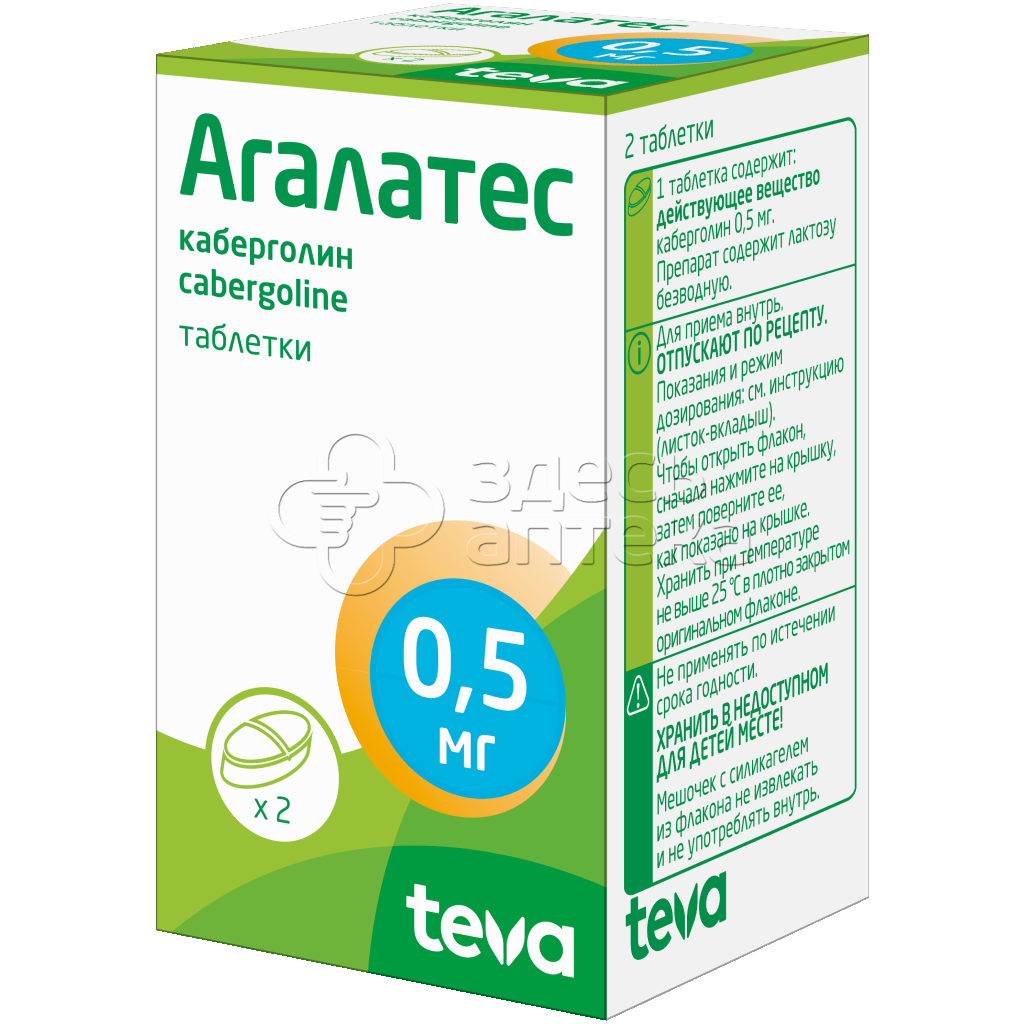 Агалатес 0,5мг, 2 таблетки купить в г. Воронеж, цена от 639.00 руб. 45  аптек в г. Воронеж - ЗдесьАптека.ру