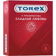 Презервативы Torex сладкая любовь N3