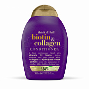 OGX Кондиционер для лишенных объема и тонких волос с биотином и коллагеном Thick And Full Biotin And Collagen 385мл
