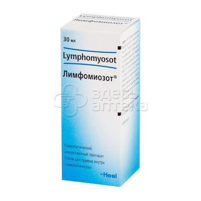 Лимфомиозот капли для приема внутрь гомеопатические, 30мл