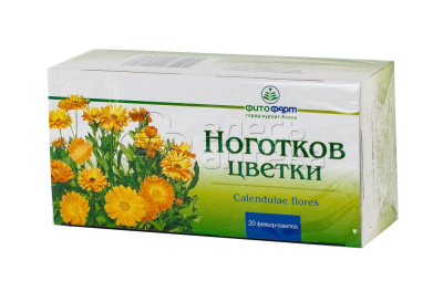 Ноготков цветки фильтр-пакетики 1,5 г 20 шт