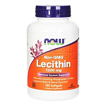 Now Lecithin Лецитин Тройная сила 1200мг, 100 капсул