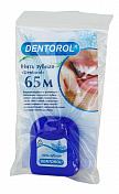 Dentorol Денторол Зубная нить мятная вощеная, 65м