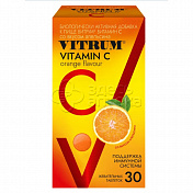 Витрум Витамин С 600мг 30 жевательных таблеток
