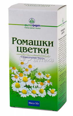 Ромашки цветки 50г (Фитофарм ПКФ)