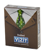 Презервативы Vizit Dotteb точечные N3