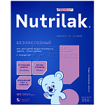 Nutrilak Смесь детская безлактозная молочная Нутрилак Безлактозный, с рождения, 350 г 