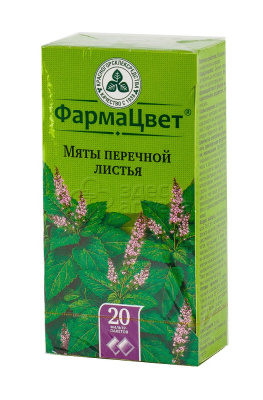 Мята перечная листья ф/п 1,5г N20