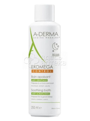 A-derma А-дерма exomega смягчающее средство для ванны, 250мл