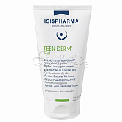 Исис Фарма TEEN DERM Gel Гель для умывания для проблемной кожи очищ. отшелуш, 150мл