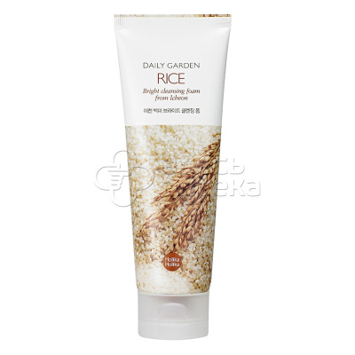 Холика холика Holika holika Очищающая пенка с рисом Daily Garden Rice Bright cleansing foam from Icheon, 120мл