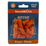 Беруши Soundblock Value Pack пенные, 7 пар