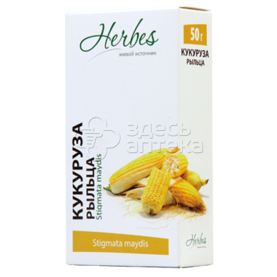 Кукурузные рыльца 50г Живой источник (Herbes)