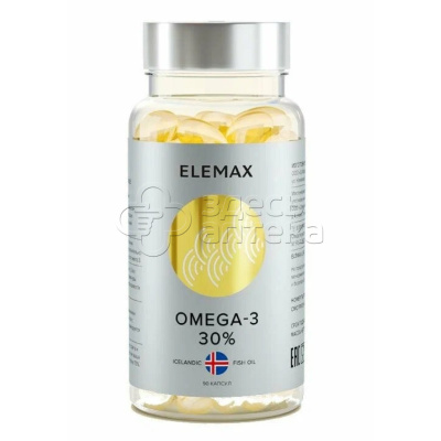 Элемакс OMEGA-3 30% капс, 90 шт