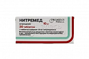 Нитремед 10мг, 30 таблеток