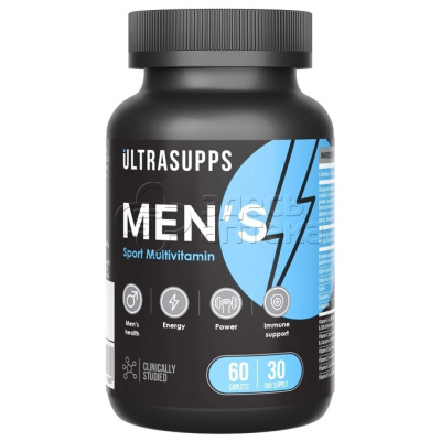 Ultrasupps Мультивитамины для мужчин капс, 60 шт