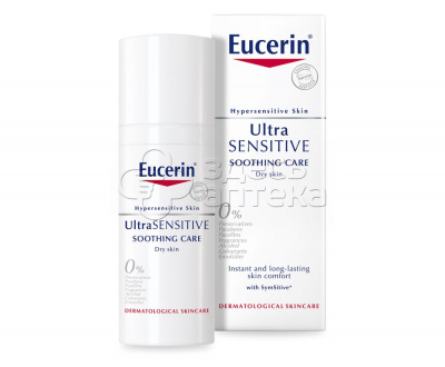 Eucerin Эуцерин ULTRASENSITIVE крем успокаивающий для чувствительной сухой кожи, 50мл