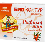 Рыбный жир (Облепиха) капс N100