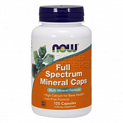 Now Full Spectrum Mineral Caps Полный спектр минералов, 120 капсул