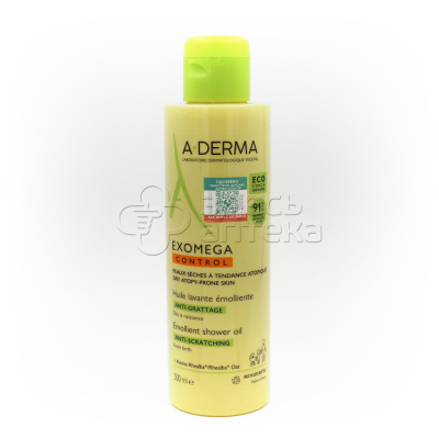 A-derma exomega control смягчающее очищающее масло 500мл