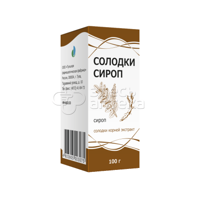 Солодки сироп фл, 100г (ТФФ)