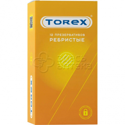 Torex Презерватив ребристые N12