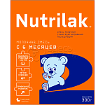 Nutrilak Смесь детская молочная Нутрилак 2, с 6 до 12 мес., 300 г