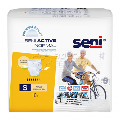 Трусы впитывающие Seni active normal air р.S N10