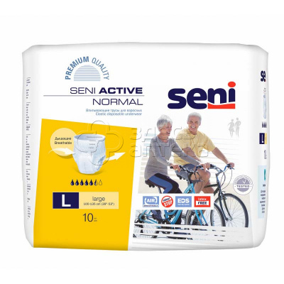 Подгузники-трусы Seni active нормал L  N10