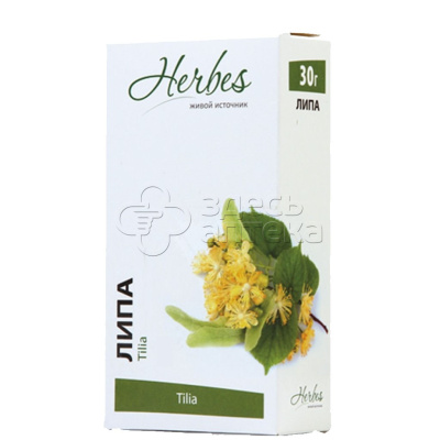 Липы цветки 30г Живой источник (Herbes)