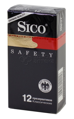 Презервативы Sico Safety(классические) N12