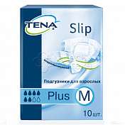 Подгузники д/взрослых Tena Slip Plus разм M, 10шт