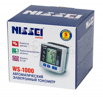 Тонометр на запястье Nissei WS-1000