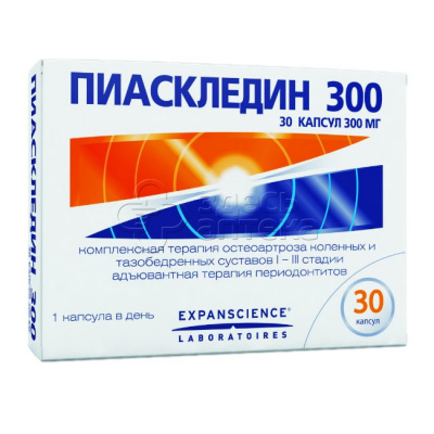 Пиаскледин 300, 30 капсул