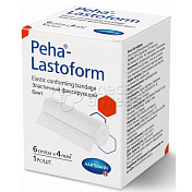 Бинт эластичный фиксирующий Peha-Lastoform 6cм x 4м