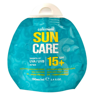 Sun Care Солнцезащитный водостойкий крем для лица и тела SPF15+, 100 мл