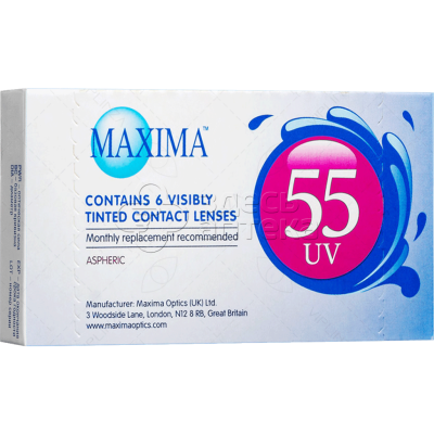 Maxima 55 Uv контактные линзы плановой замены /-3,50/ N6