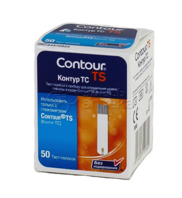 Тест-полоски Contour Контур ТС, 50шт