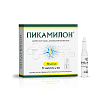 Пикамилон раствор для внутривенного и внутримышечного введения 50мг/мл  (БФС) 10 ампул по 2 мл