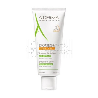 Бальзам смягчающий Exomega A-Derma 200мл