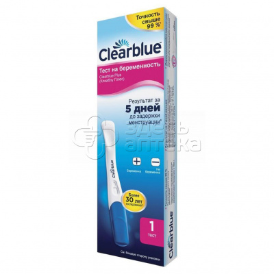 Тест на беременность Clearblue Plus