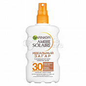 Гарньер Амбр Солер Garnier Ambre Solaire Спрей солнцезащитный идеальный загар SPF 30, 200мл