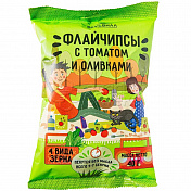 ВкусВилл Флайчипсы зерновые с томатом и оливками 40г