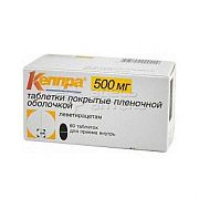 Кеппра табл. 500мг N60