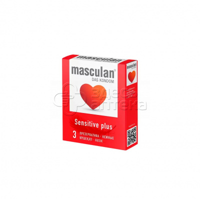 Презервaтивы Masculan Sensitive plus N3