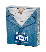 Презервативы Vizit Ultra Light ультратонкие N3